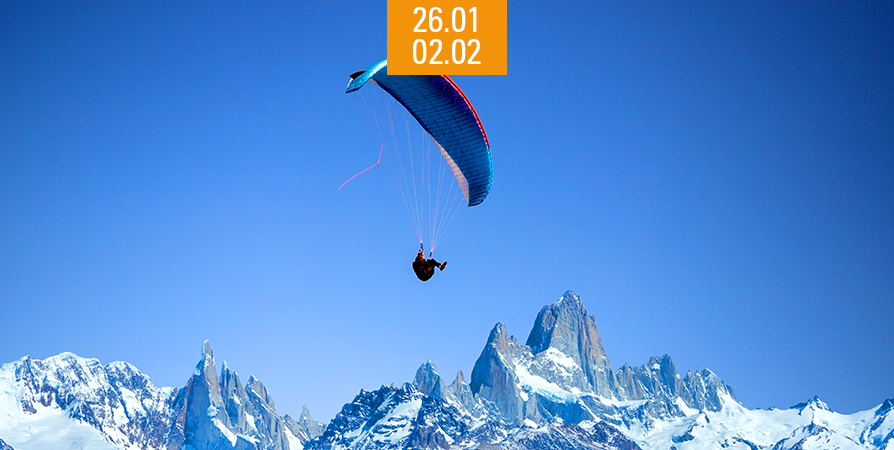 séjour parapente et ski dans les Alpes organisé par la section parapente de la CMCAS Bourgogne